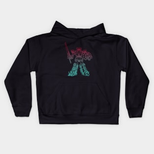 Neon Megassord Kids Hoodie